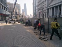 蘭州軌道交通1號線綠化恢復工作有序開展計劃將于5月上旬全部完成
