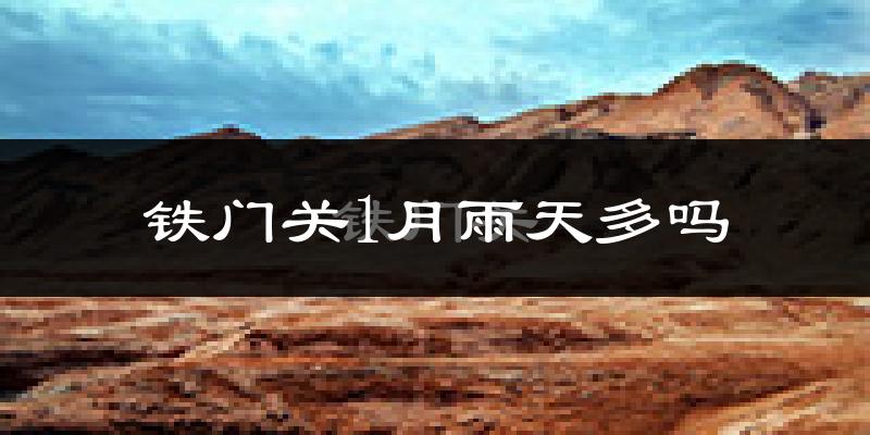 铁门关1月雨天多吗?