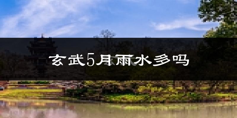 玄武5月雨水多吗?