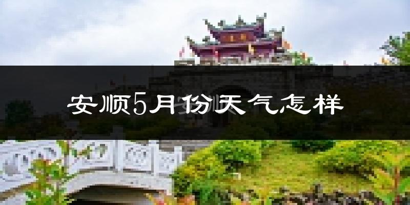 安顺5月份天气如何?很热吗?